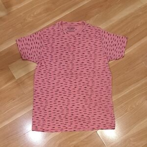 Pink Patterned Men’s T-Shirt